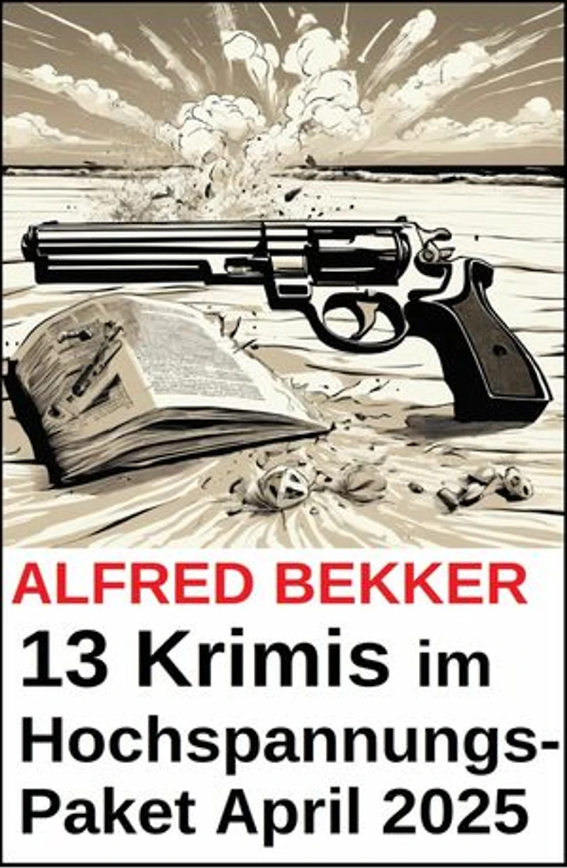13 Krimis im Hochspannungs-Paket April 2025