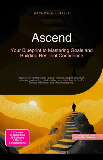 Ascend: Your Blueprint to Mastering Goals and Building Resilient Confidence: Achieve self-improvement through winning mindset strategies, effective goal setting, habit building, and discipline tactics for intrinsic motivation and resilience training.