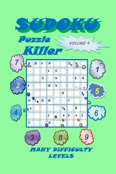 Killer Sudoku Puzzle, Volume 4