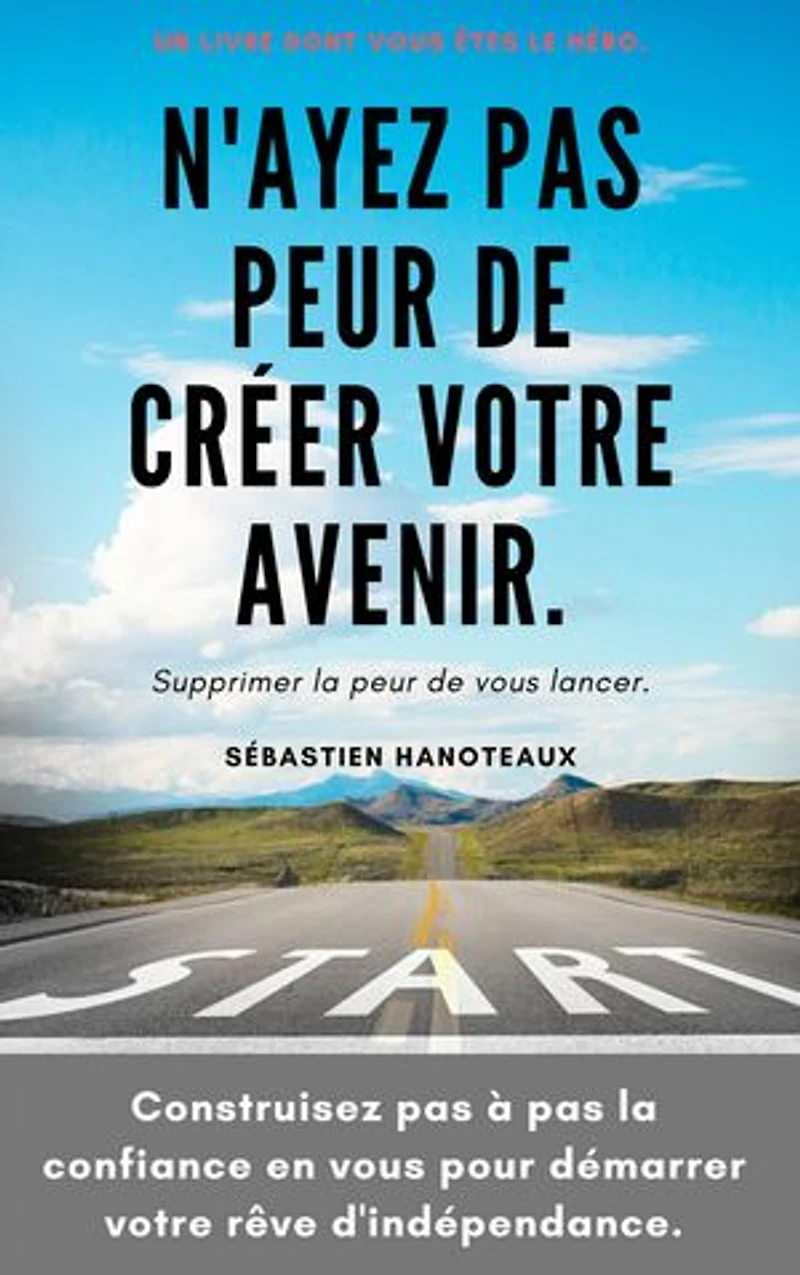 N'ayez pas peur de créer votre avenir.: Supprimez la peur de vous lancer.