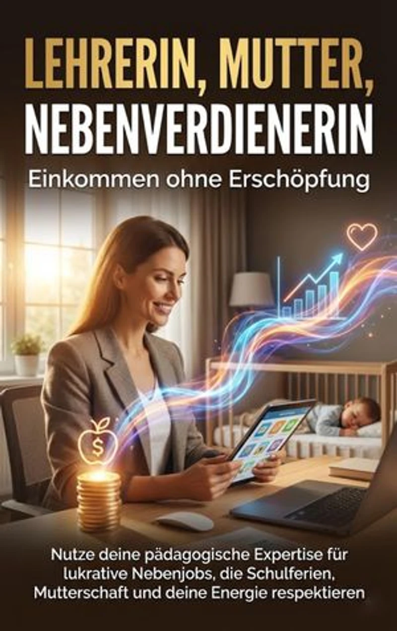Lehrerin, Mutter, Nebenverdienerin: Einkommen ohne Erschöpfung: Nutze deine pädagogische Expertise für lukrative Nebenjobs, die Schulferien, Mutterschaft und deine Energie respektieren