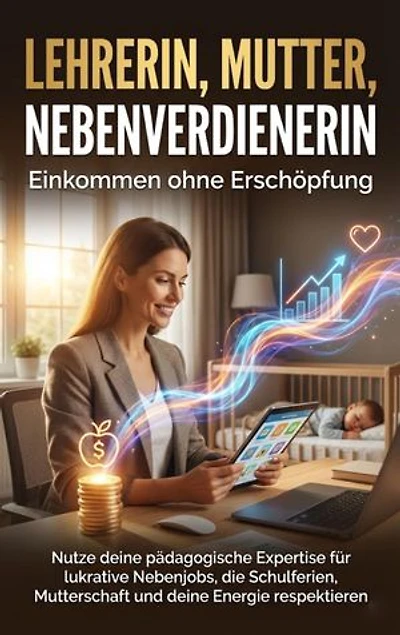 Lehrerin, Mutter, Nebenverdienerin: Einkommen ohne Erschöpfung: Nutze deine pädagogische Expertise für lukrative Nebenjobs, die Schulferien, Mutterschaft und deine Energie respektieren