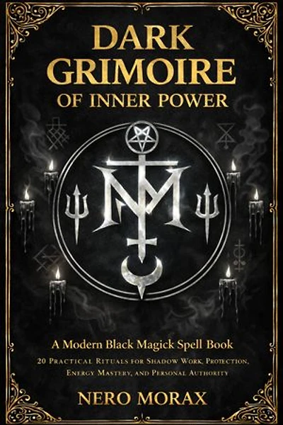 Dark grimoire Of Inner power: A Modern Black Magick Spell Book. 20 Practical Rituals for Shadow Work, Protection, Energy Mastery, and Personal Authority
