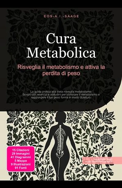 Cura Metabolica: Risveglia il metabolismo e attiva la perdita di peso: La guida pratica alla dieta risveglia metabolismo. Scopri cibi, esercizi e abitudini per stimolare il metabolismo e raggiungere il tuo peso forma in modo duraturo.