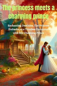 The princess meets a charming prince: Enchanting Destinies, The Princess Embarks on a Timeless Encounter with Her Charming Prince