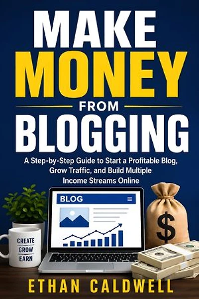 Make Money from Blogging: A Step-by-Step Guide to Start a Profitable Blog, Grow Traffic, and Build Multiple Income Streams Online