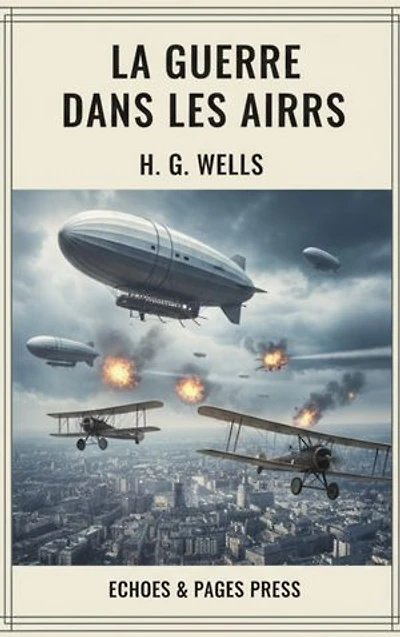 La Guerre dans les airs: Un Roman Visionnaire sur la Guerre Moderne et la Destruction Technologique
