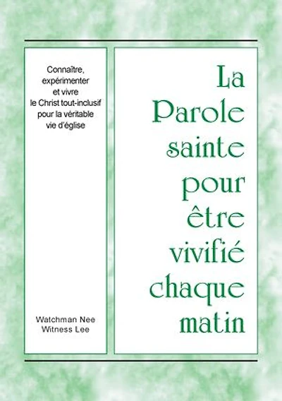 Connaître, expérimenter et vivre le Christ tout-inclusif pour la véritable vie d’église
