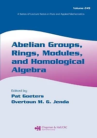 Abelian Groups, Rings, Modules, and Homological Algebra