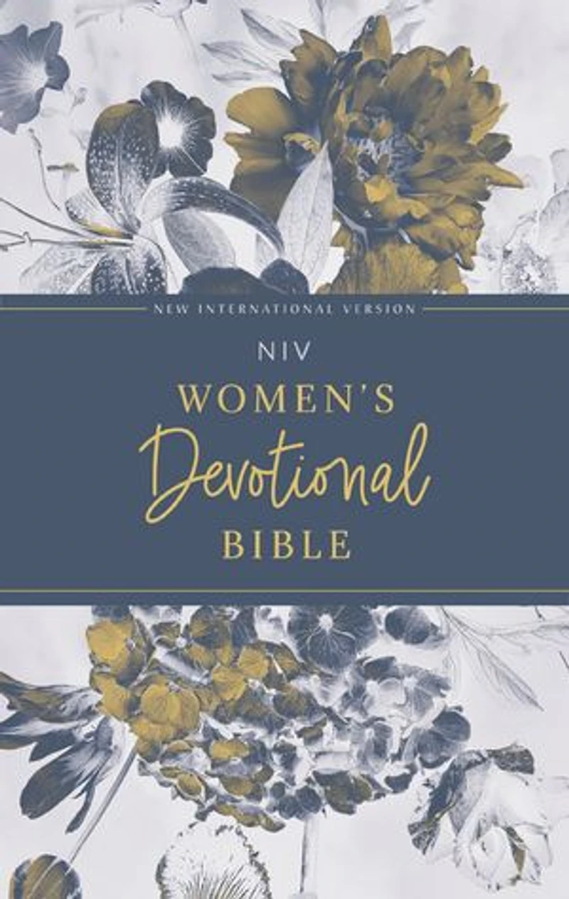 NIV, Women's Devotional Bible (By Women, for Women), Leathersoft, Navy, Comfort Print
