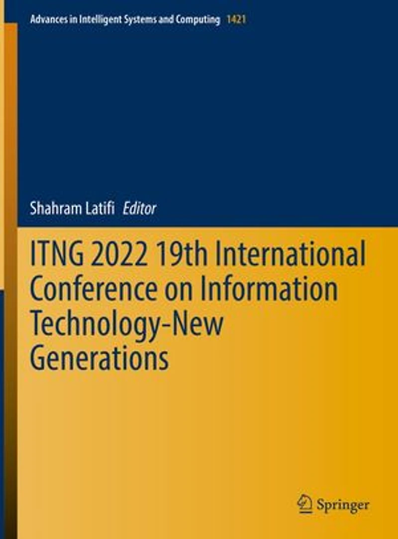 ITNG 2022 19th International Conference on Information Technology-New Generations