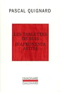 Les tablettes de buis d'Apronenia Avitia