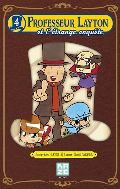 Le professeur Layton et l'étrange enquête T04