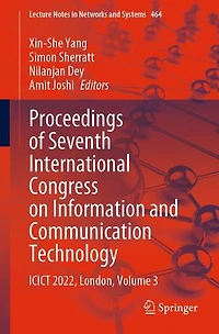 Proceedings of Seventh International Congress on Information and Communication Technology: ICICT 2022, London, Volume 3