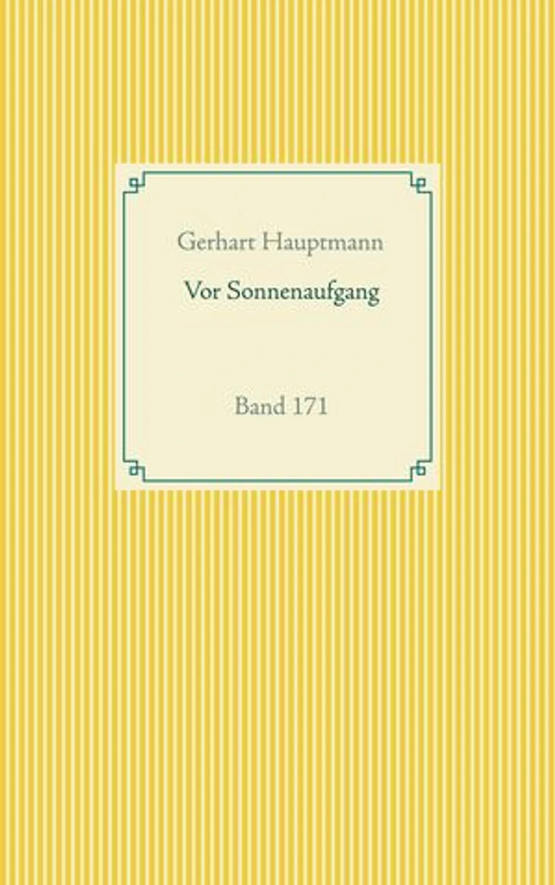 Vor Sonnenaufgang: Band 171