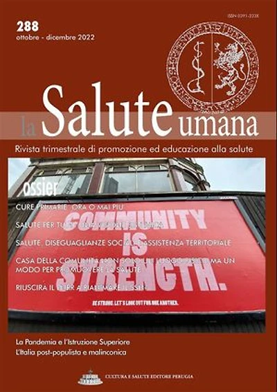 Cure primarie: ora o mai più: Dossier di La Salute Umana