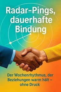 Radar-Pings, dauerhafte Bindung: Der Wochenrhythmus, der Beziehungen warm hält – ohne Druck