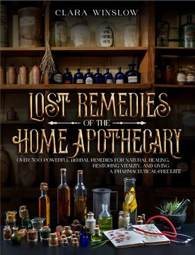 Lost Remedies of the Home Apothecary: Over 300 Powerful Herbal Remedies for Natural Healing, Restoring Vitality, and Living a Pharmaceutical-Free Life