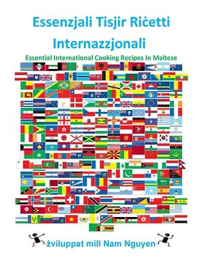 Essenzjali Tisjir Riċetti Internazzjonali: Essential International Cooking Recipes In Maltese