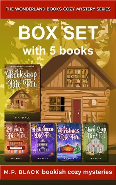 A Wonderland Books Cozy Mystery Box Set: Books 1-5