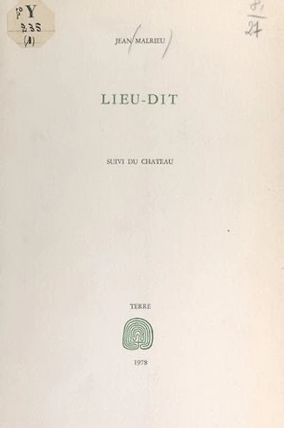 Lieu-dit: Suivi du Château