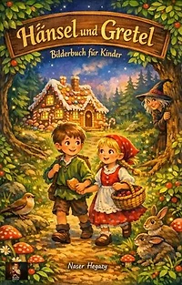 Hänsel und Gretel – Bilderbuch für Kinder: Eine liebevoll illustrierte Gutenachtgeschichte zum Vorlesen für Kinder ab 3 Jahren