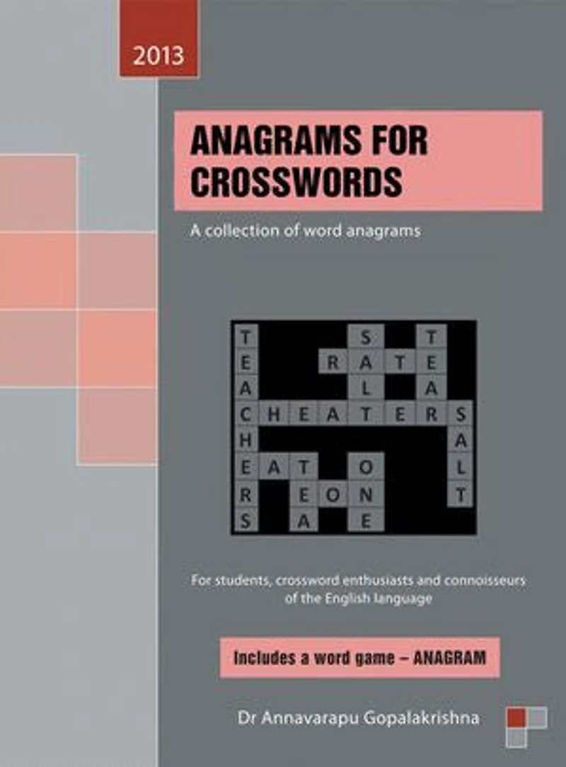 Anagrams for Crosswords: A Collection of Word