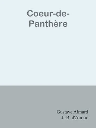 Coeur-de-Panthère