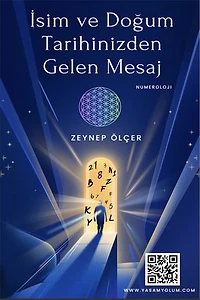 İsmin ve Doğum Tarihin İle Sana Gelen Mesaj: Bu kitabın amacı, isimlerimizde ve doğum tarihlerimizde gizlenen güçlü mesajları ortaya çıkarmak ve hayatımızda iz bırakan enerjileri ve frekansları anlamamıza rehberlik etmektir.