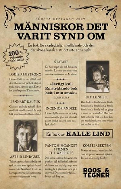 Människor det varit synd om