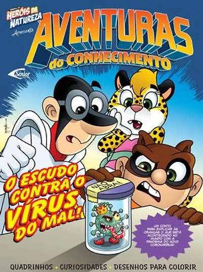 Aventuras do conhecimento - O escudo contra o vírus do mal
