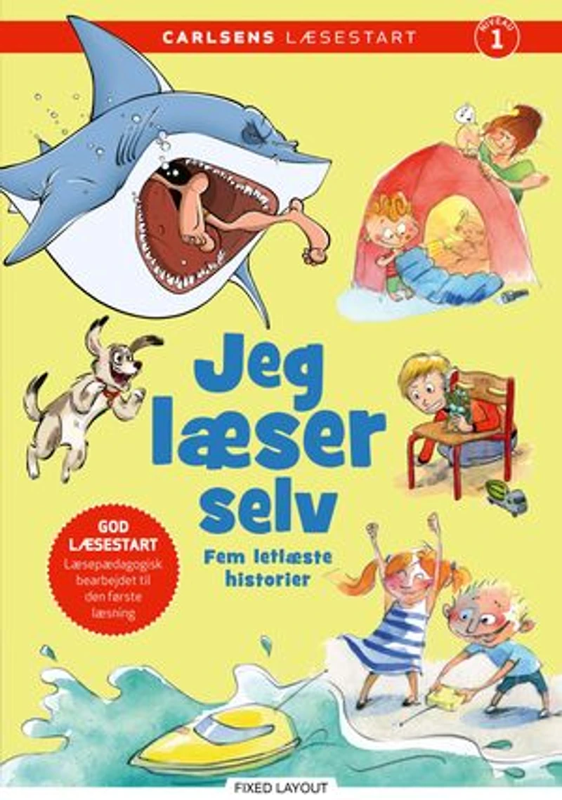 Carlsens Læsestart niv. 1: Jeg læser selv