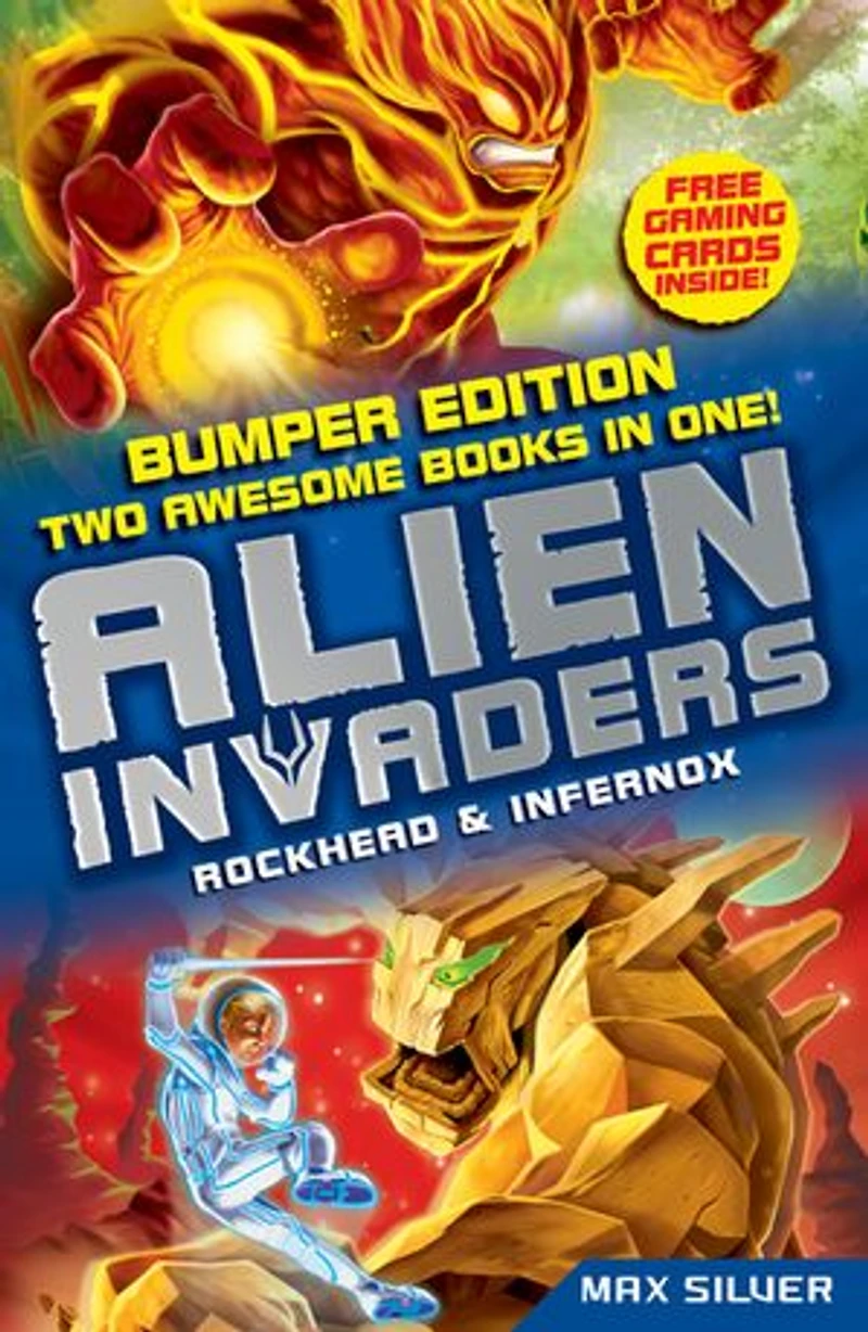 Alien Invaders: Rockhead & Infernox (2 Books in 1): Two Book Bind-up