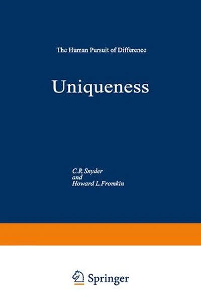 Uniqueness: The Human Pursuit of Difference