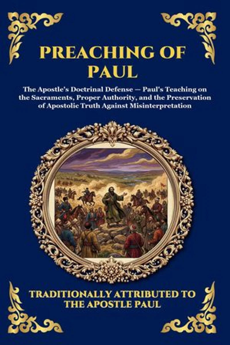 Preaching of Paul: The Essential Epistles, Sermons & Theological Teachings That Built the Early Church and Shaped Modern Christianity (Large Print Deluxe Edition For Easy Reading)