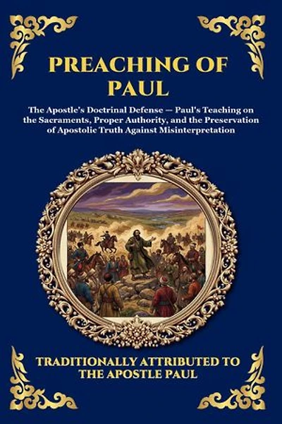 Preaching of Paul: The Essential Epistles, Sermons & Theological Teachings That Built the Early Church and Shaped Modern Christianity (Large Print Deluxe Edition For Easy Reading)