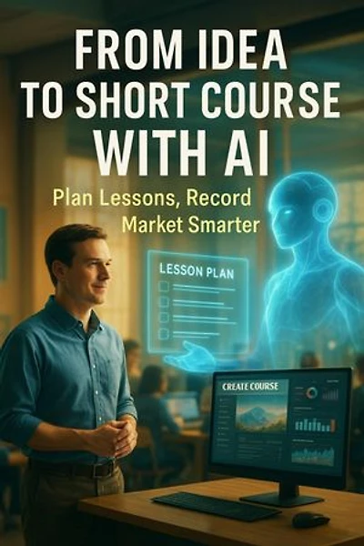 From Idea to Short Course With AI: Plan Lessons, Record Faster, Market Smarter