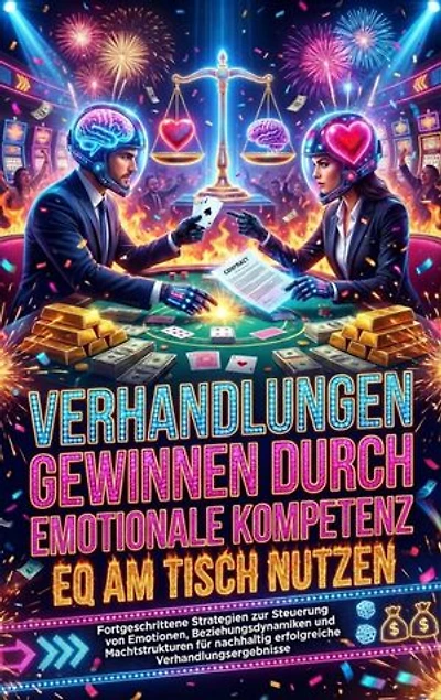 Verhandlungen gewinnen durch emotionale Kompetenz: EQ am Tisch nutzen: Fortgeschrittene Strategien zur Steuerung von Emotionen, Beziehungsdynamiken und Machtstrukturen für nachhaltig erfolgreiche Verhandlungsergebnisse