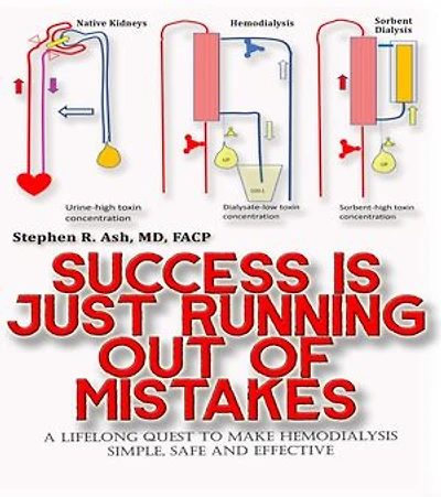 Success is just Running out of Mistakes: A Lifelong Quest to Make Hemodialysis Simple, Safe, and Effective