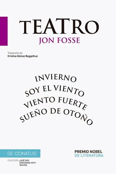 Teatro: Invierno. Soy el viento. Viento fuerte. Sueño de otoño.