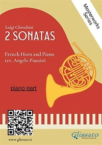 (piano part) 2 Sonatas by Cherubini - French Horn and Piano