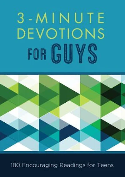 3-Minute Devotions for Guys: 180 Encouraging Readings Teens