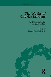 The Works of Charles Babbage Vol