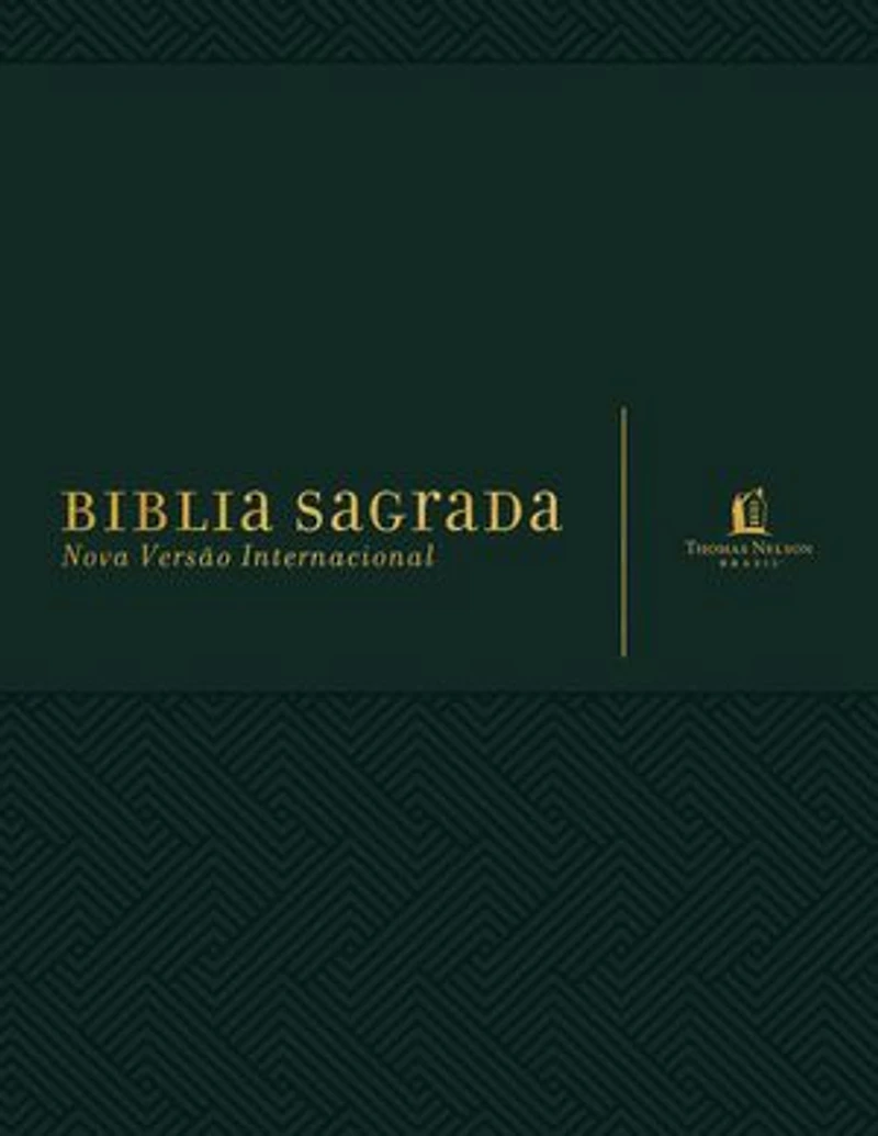 Bíblia NVI, Capa luxo verde, Com Espaço para Anotações