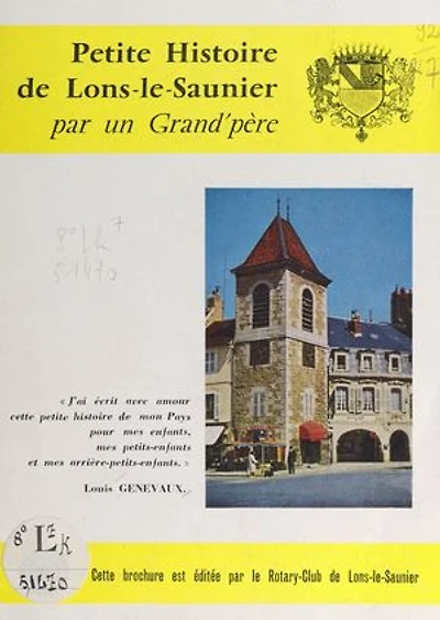 Petite histoire de Lons-le-Saunier