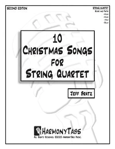 10 Christmas Songs for String Quartet: Second Edition