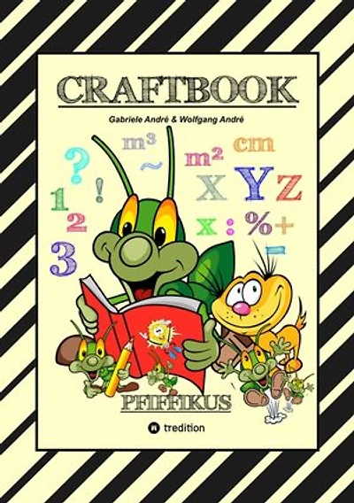 CRAFTBOOK - KREATIVES ZEICHNEN - SPRITZGITTER TECHNIK - RÄTSEL - MALVORLAGEN - LUSTIGE MIMIKEN - STORY SCRIBBELN: PFIFFIKUS