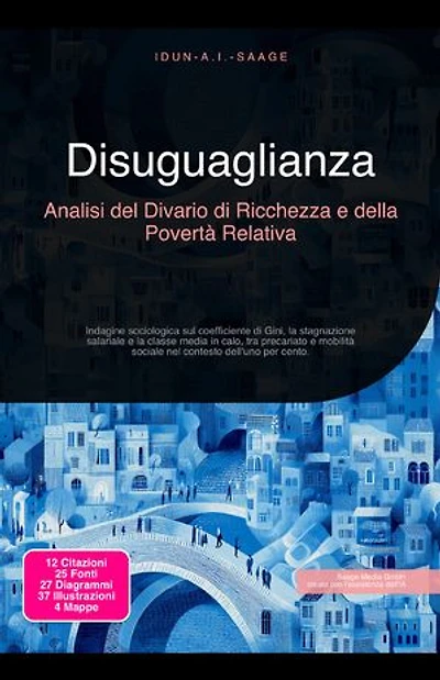 Disuguaglianza: Analisi del Divario di Ricchezza e della Povertà Relativa: Indagine sociologica sul coefficiente di Gini, la stagnazione salariale e la classe media in calo, tra precariato e mobilità sociale nel contesto dell'uno per cento.