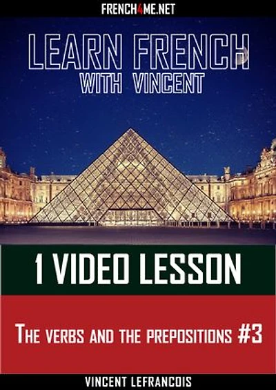 Learn French with Vincent - 1 video lesson