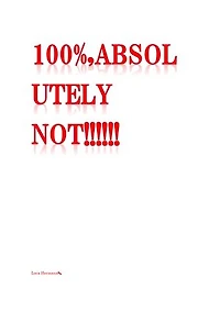 100%, absolutely not